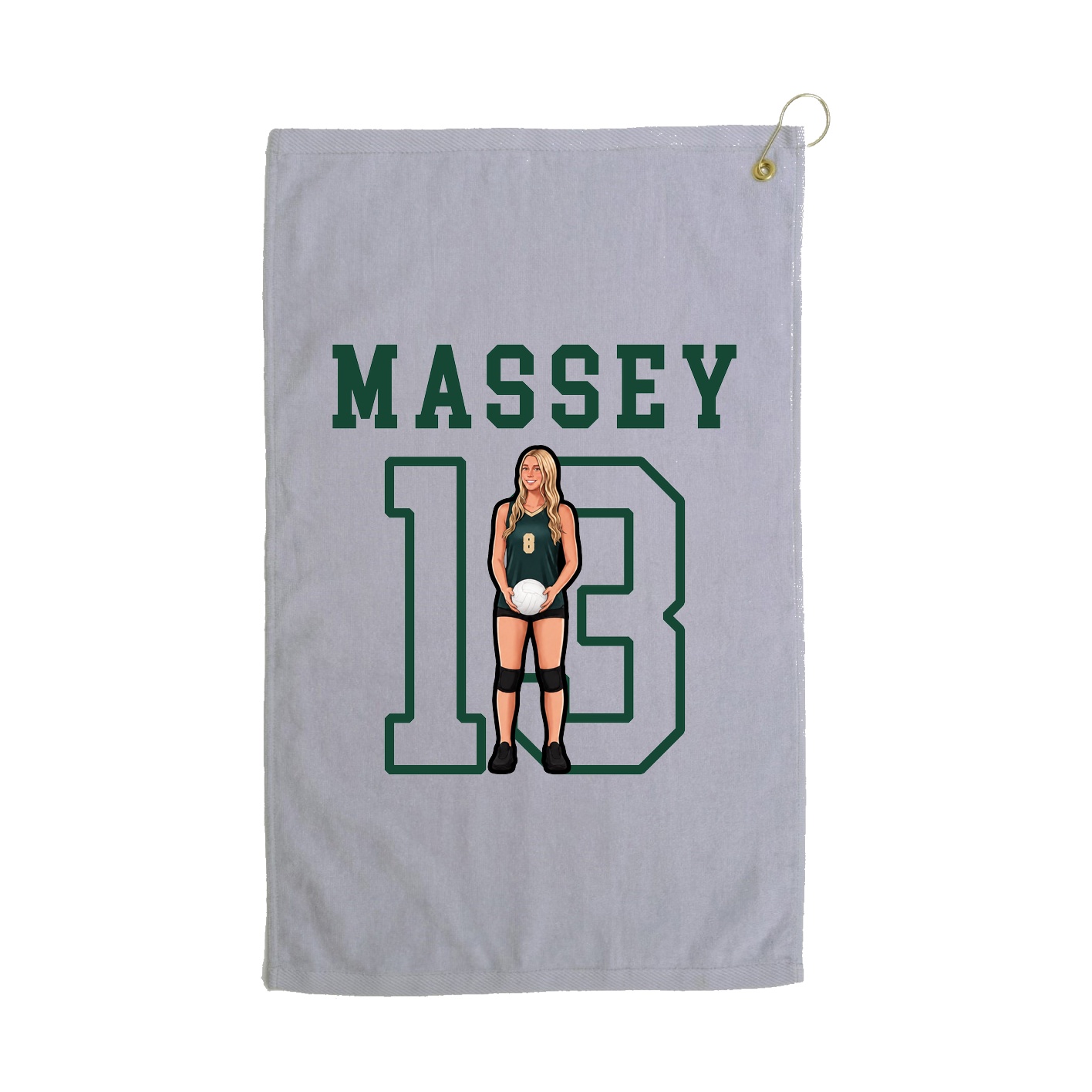 Golf Towel — Shirsey in Grey
