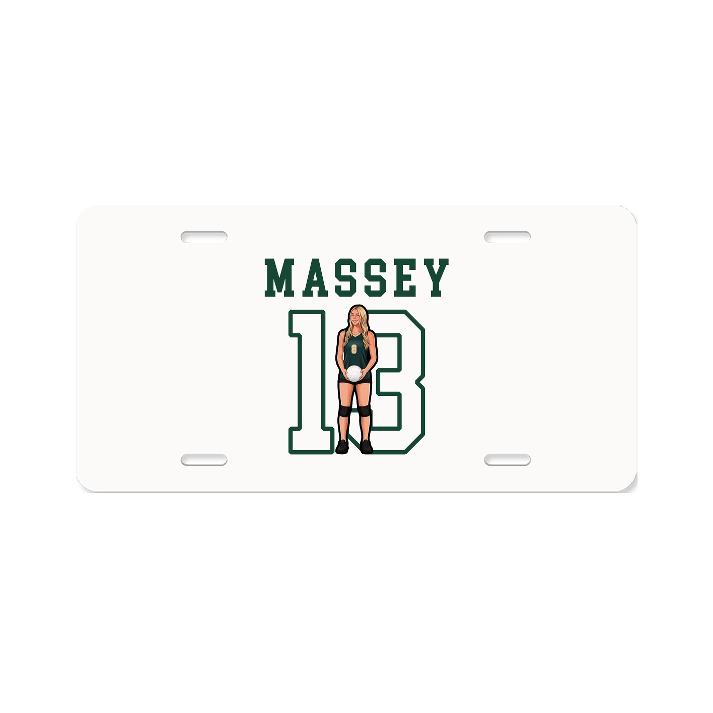 License Plate — Shirsey in Classic