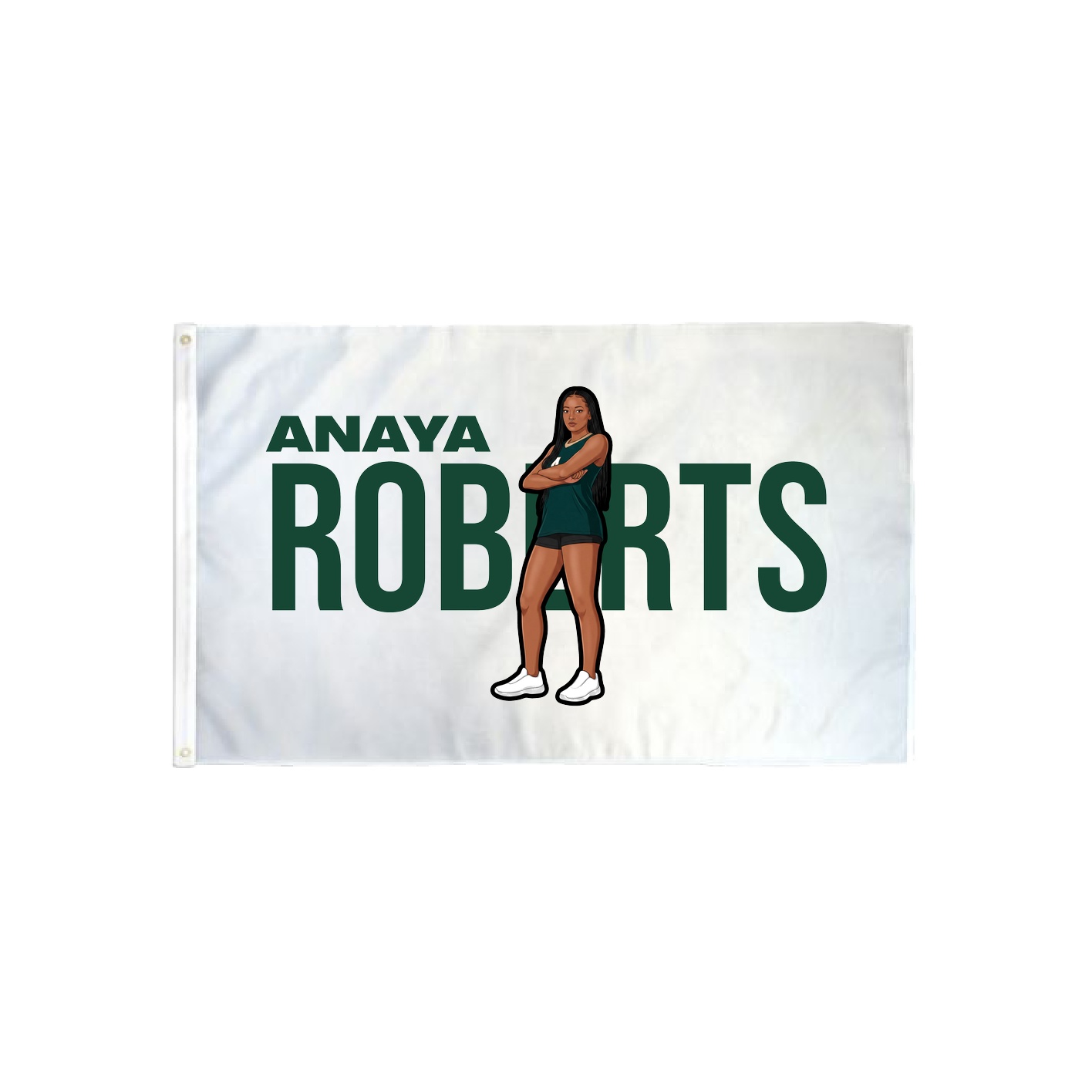 3x5 Flag — Player Name in Classic