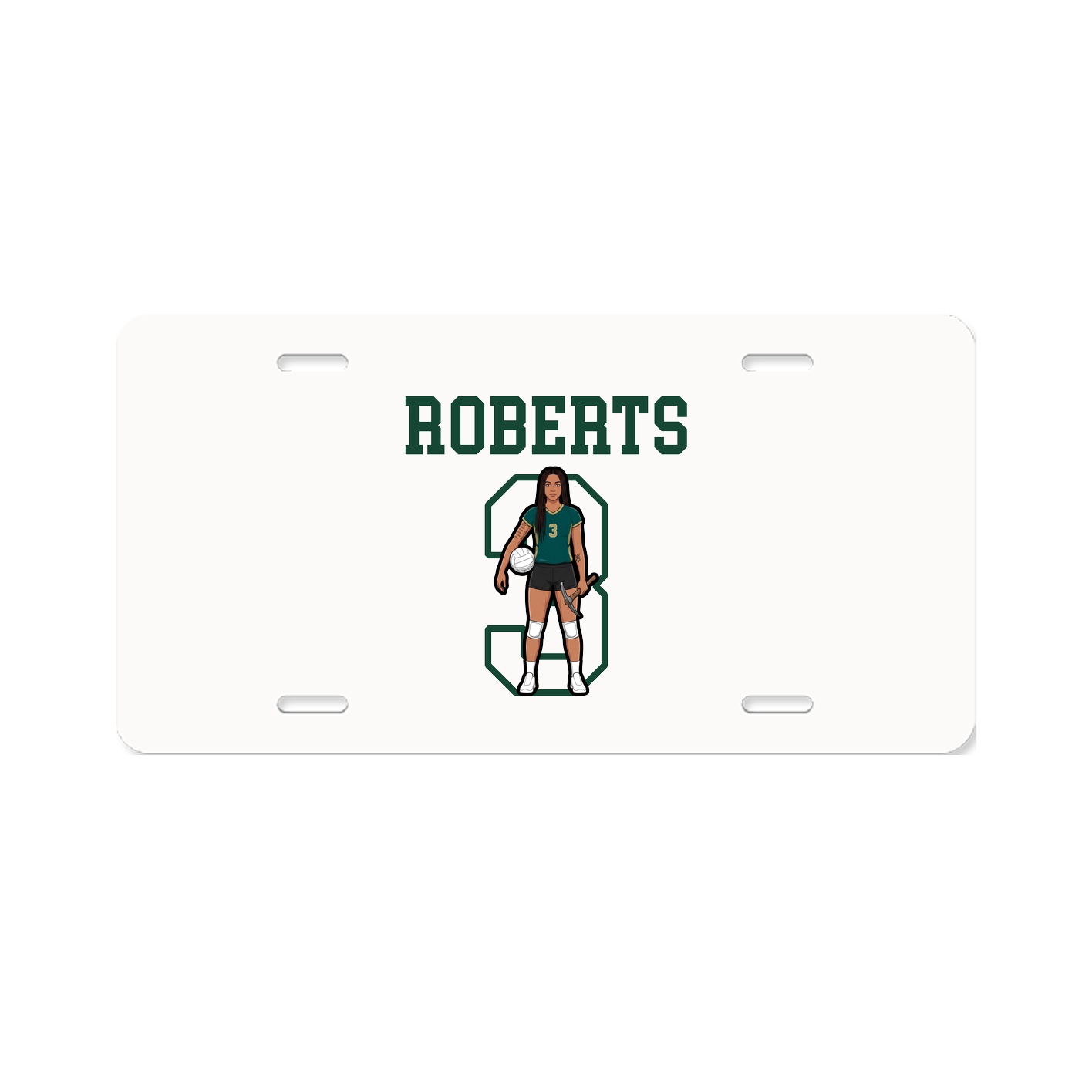 License Plate — Shirsey in Classic