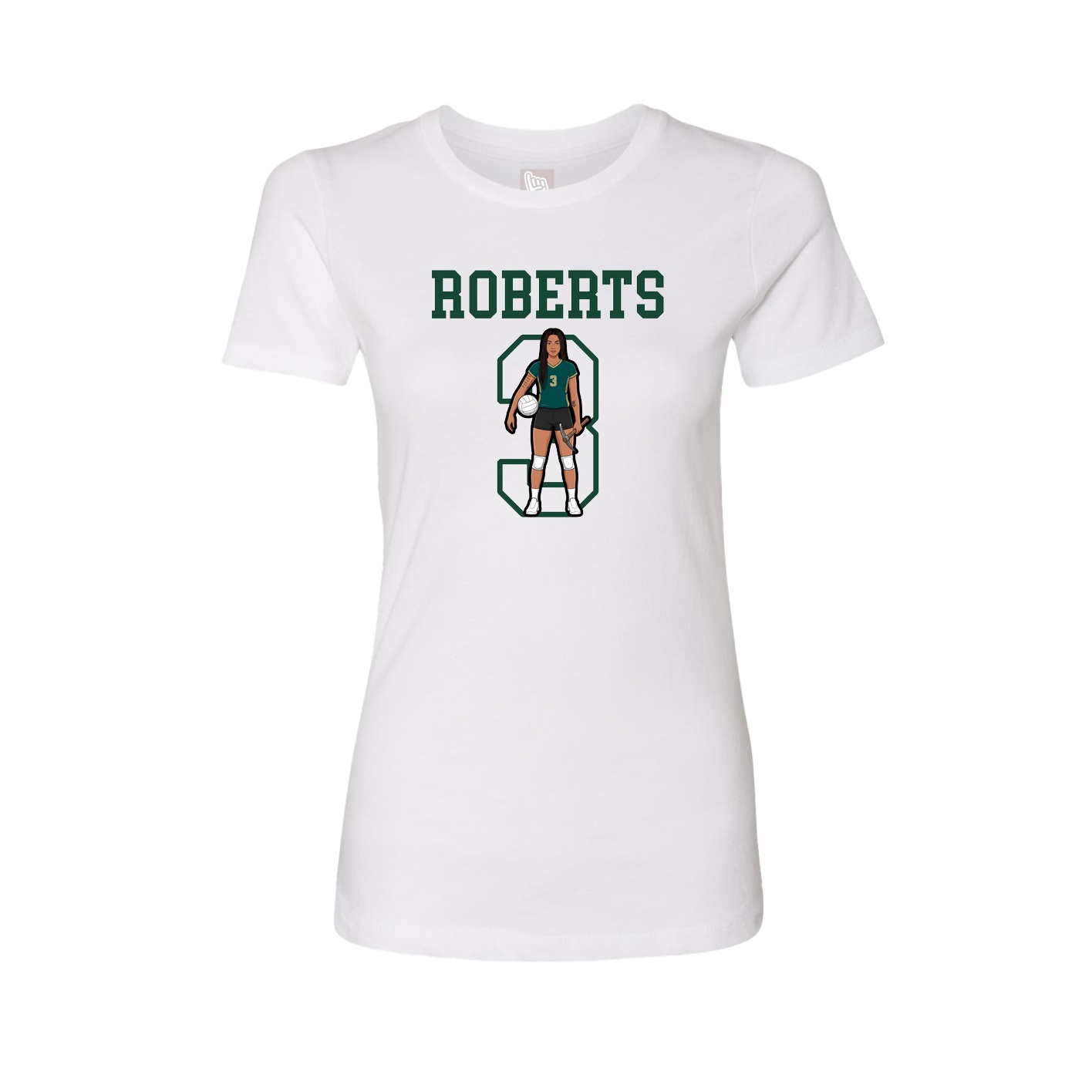 Fitted Women's Tee — Shirsey in White