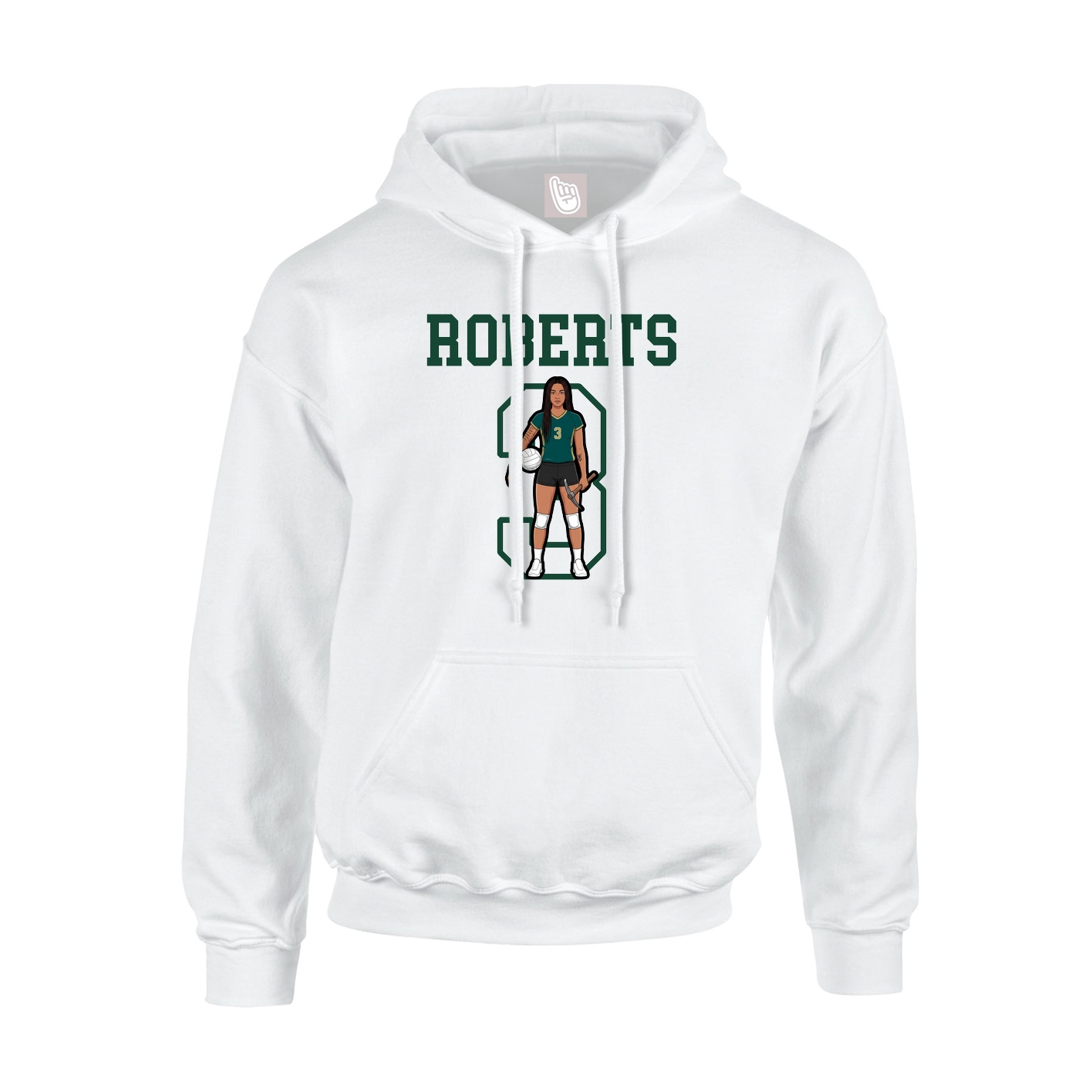 Youth Hoodie — Shirsey in White