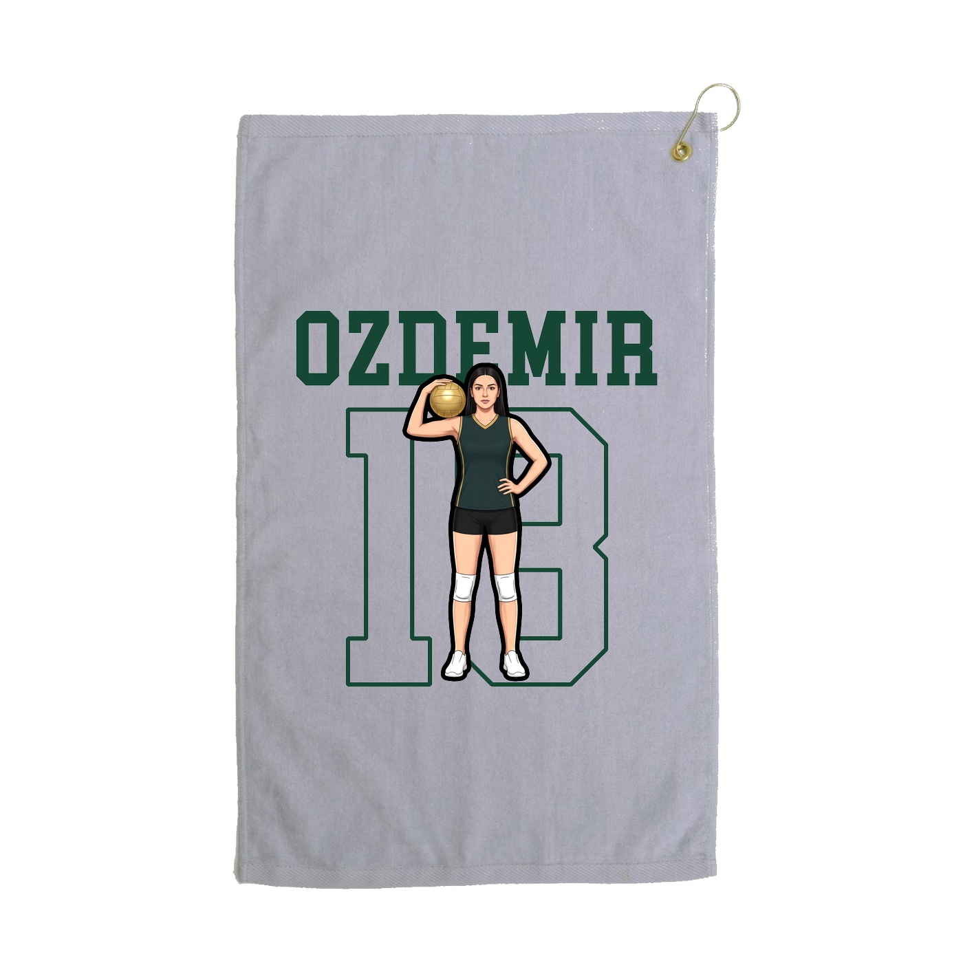 Golf Towel — Shirsey in Grey
