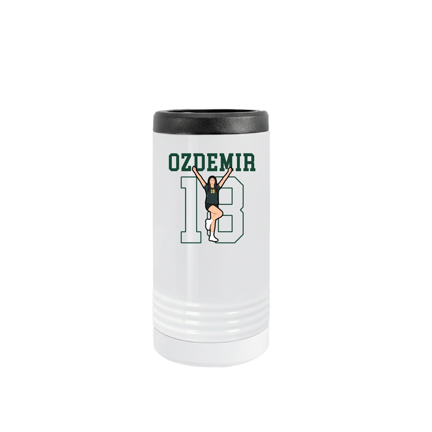 Slim Beverage Holder — Shirsey in White