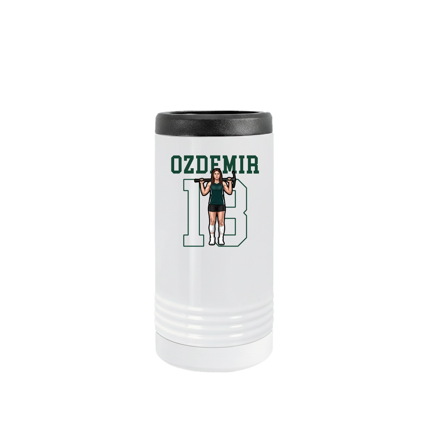 Slim Beverage Holder — Shirsey in White