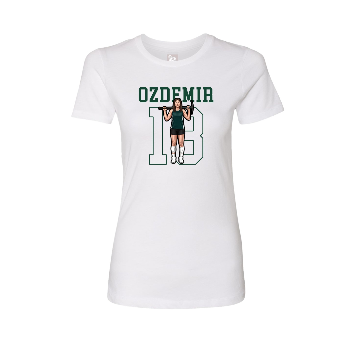 Fitted Women's Tee — Shirsey in White