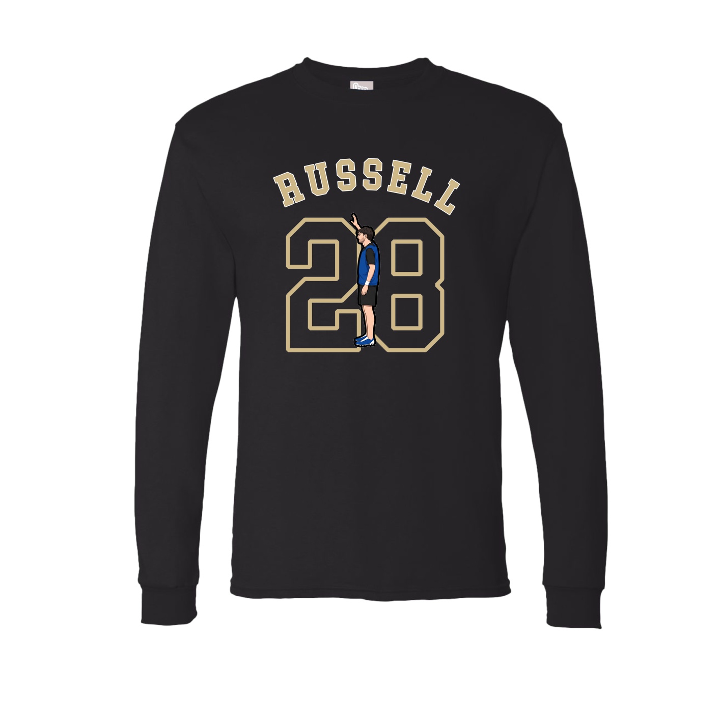 Long Sleeve Tee — Shirsey Arch in Black