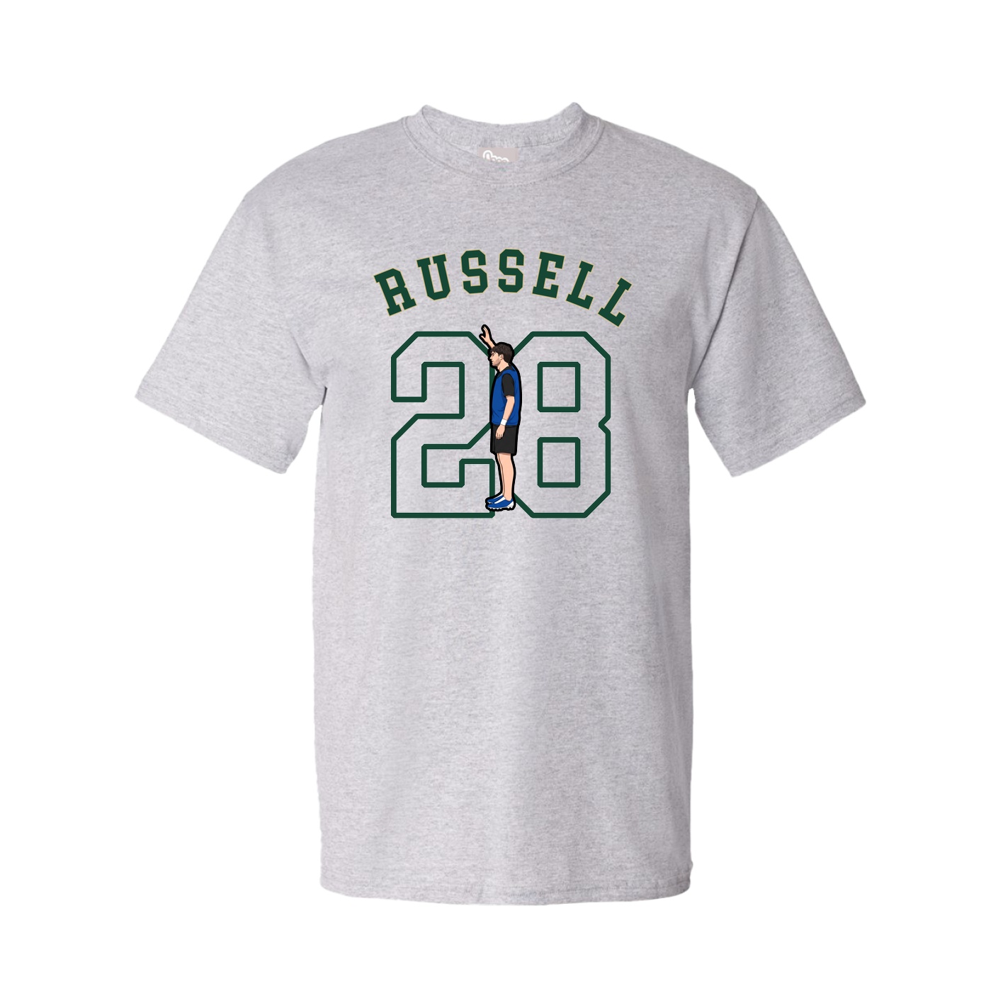 Youth Tee — Shirsey Arch in Grey