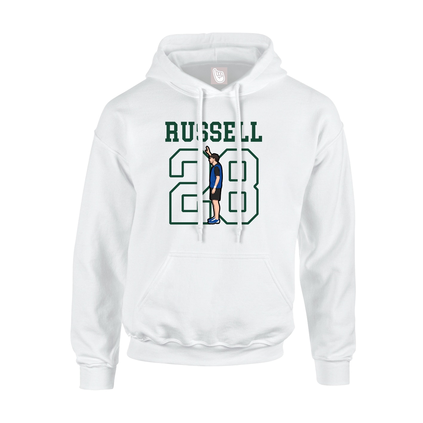 Youth Hoodie — Shirsey in White