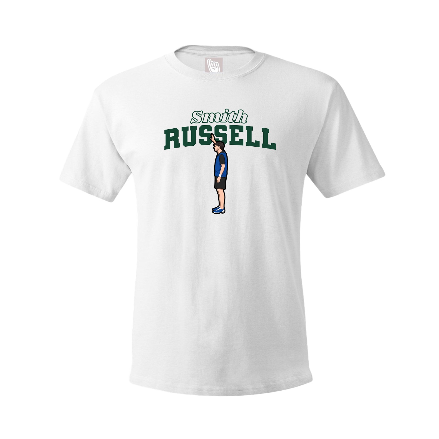 Tee — Name Arch in White