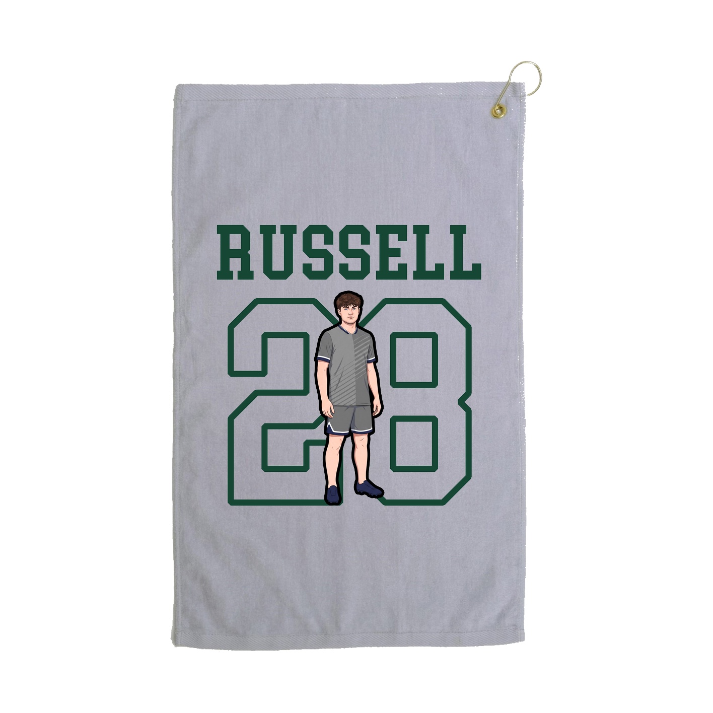 Golf Towel — Shirsey in Grey