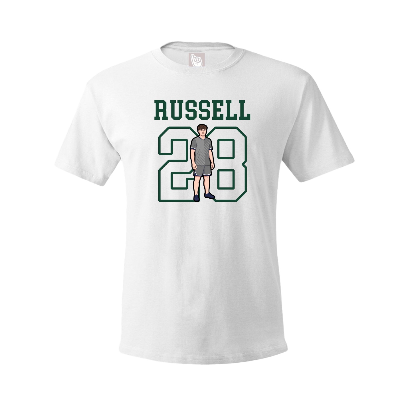 Youth Tee — Shirsey in White