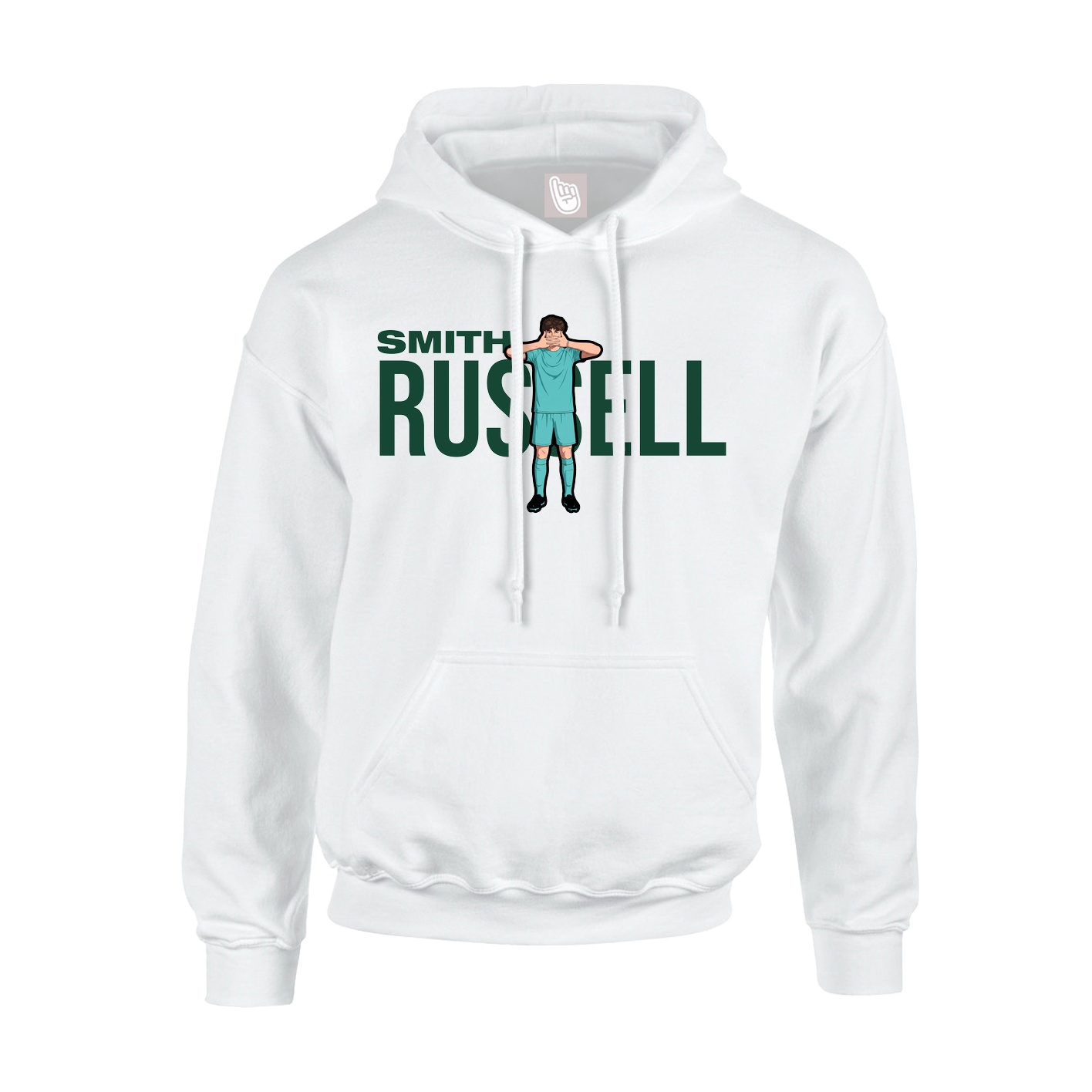 Hoodie — Player Name in White