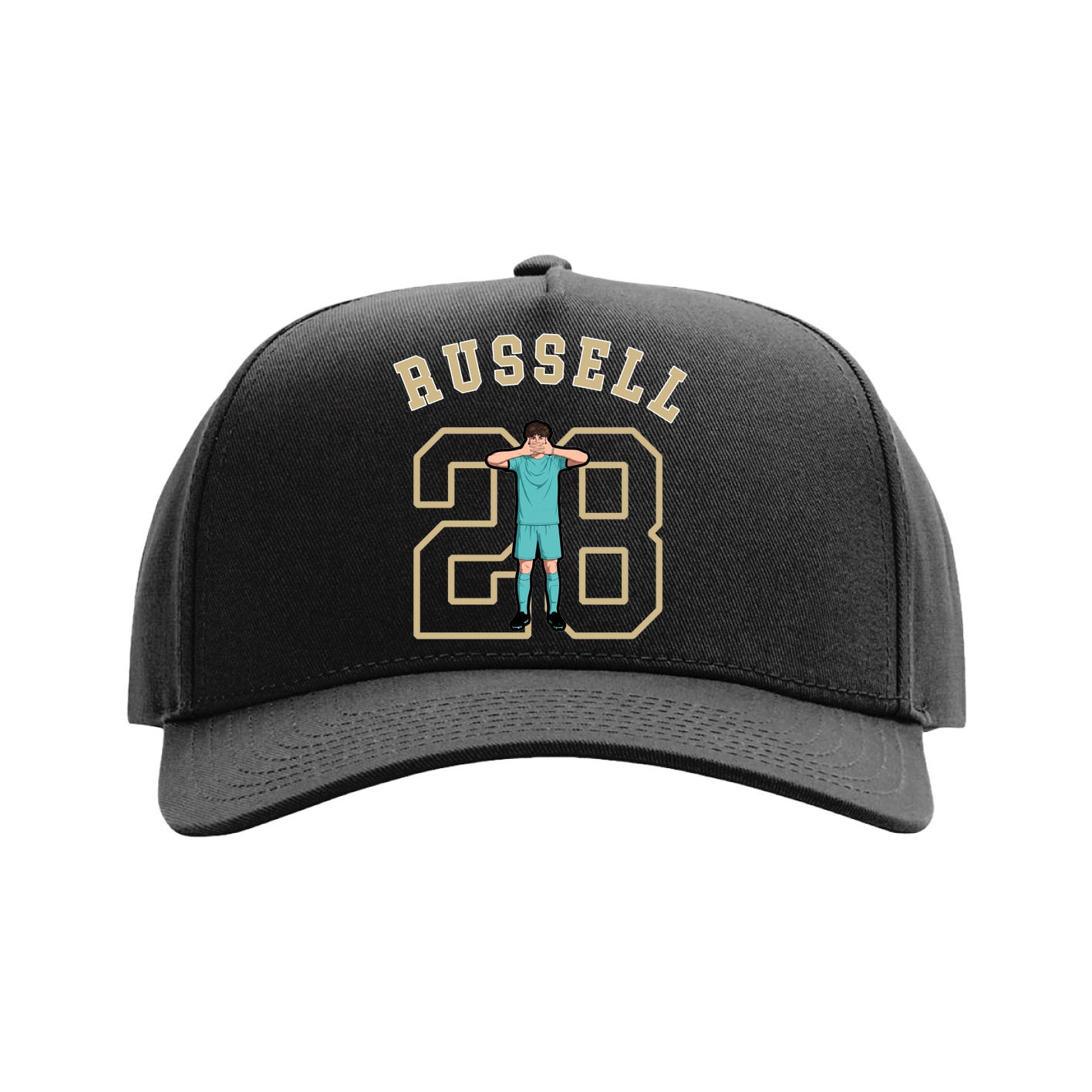 Full Fabric Five-Panel Champ Cap