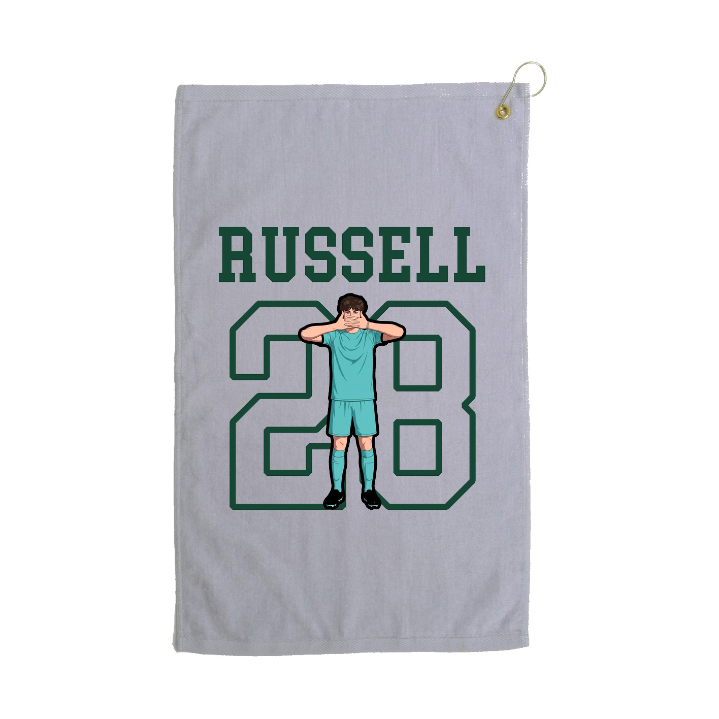 Golf Towel — Shirsey in Grey