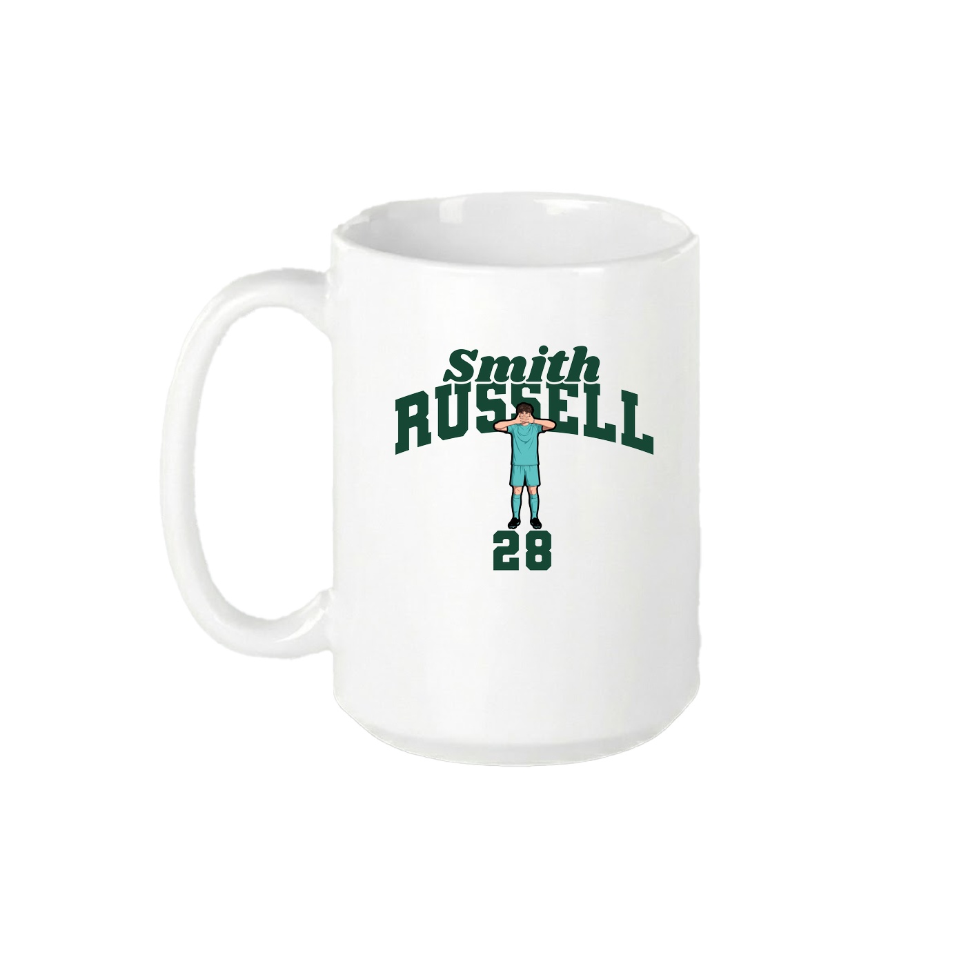 15oz Coffee Mug — Signature Arch in White