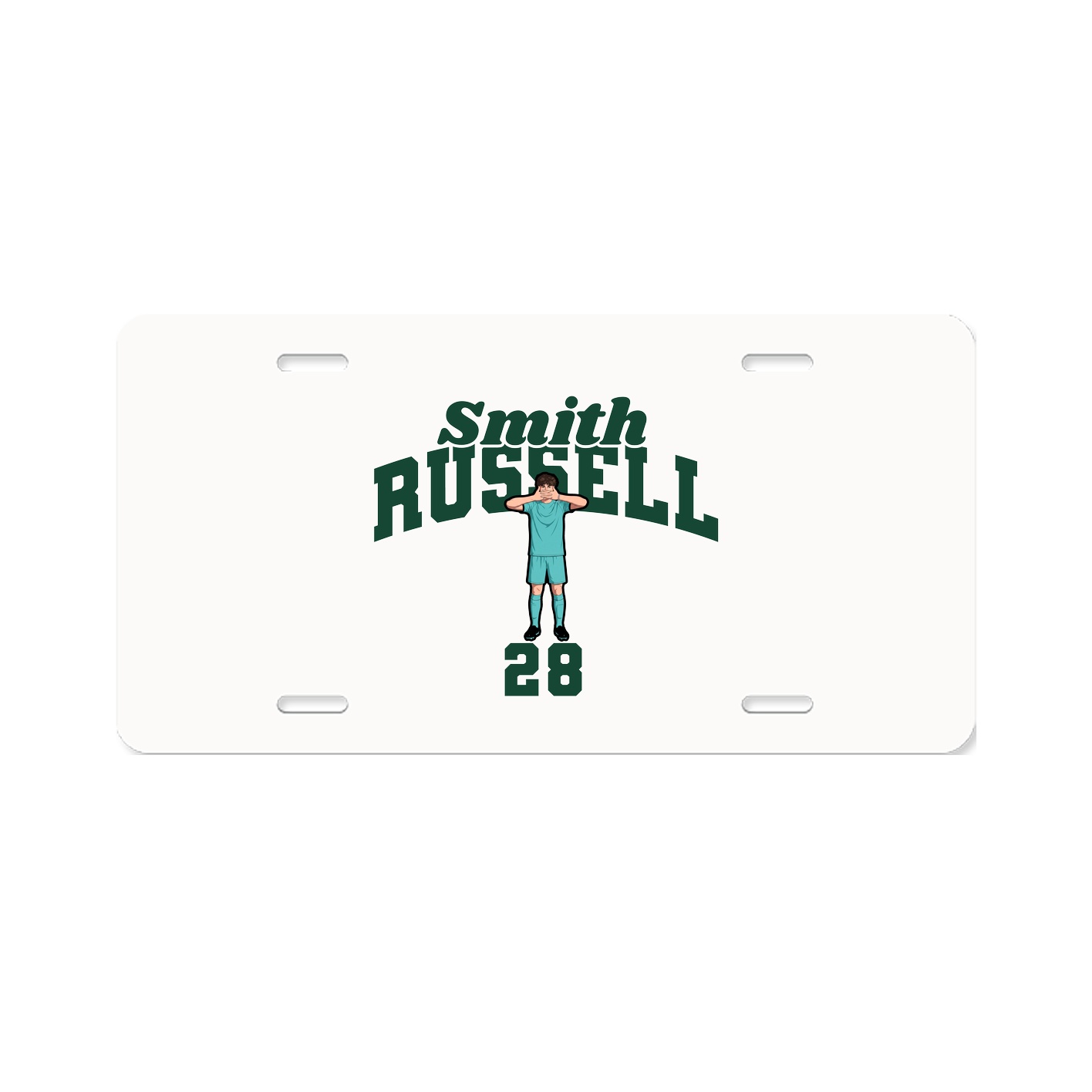 License Plate — Signature Arch in Classic