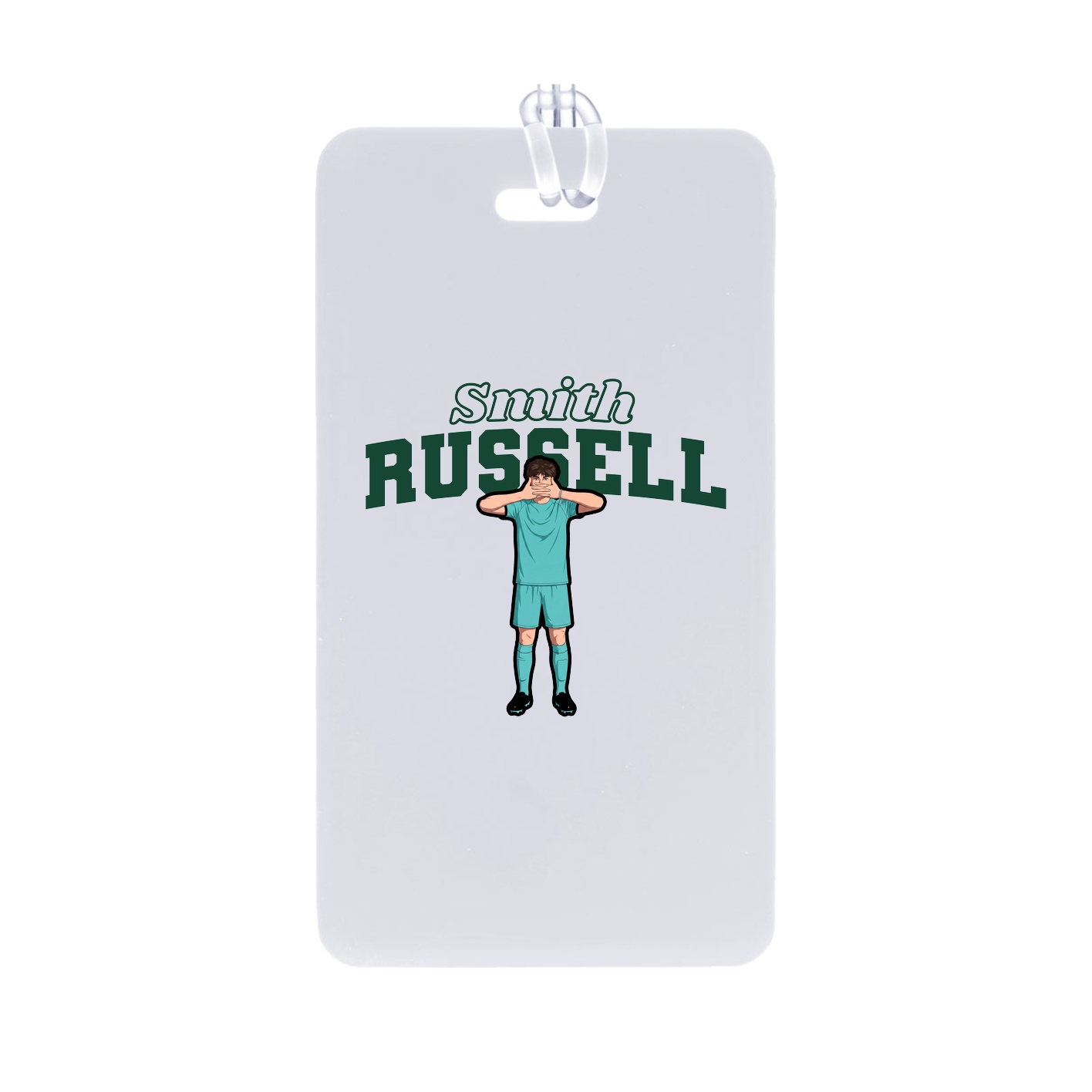 Bag Tag — Name Arch in Classic