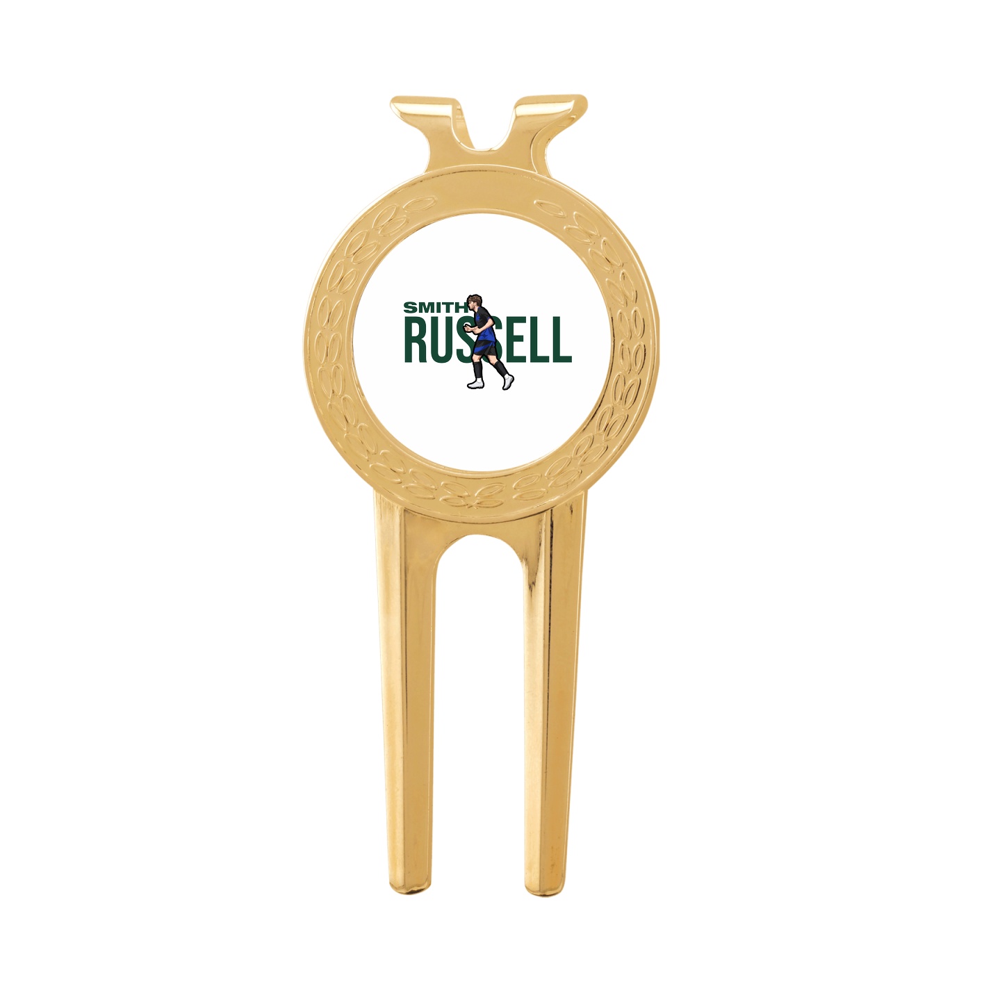 Divot Tool with Ball Marker — Player Name in Classic