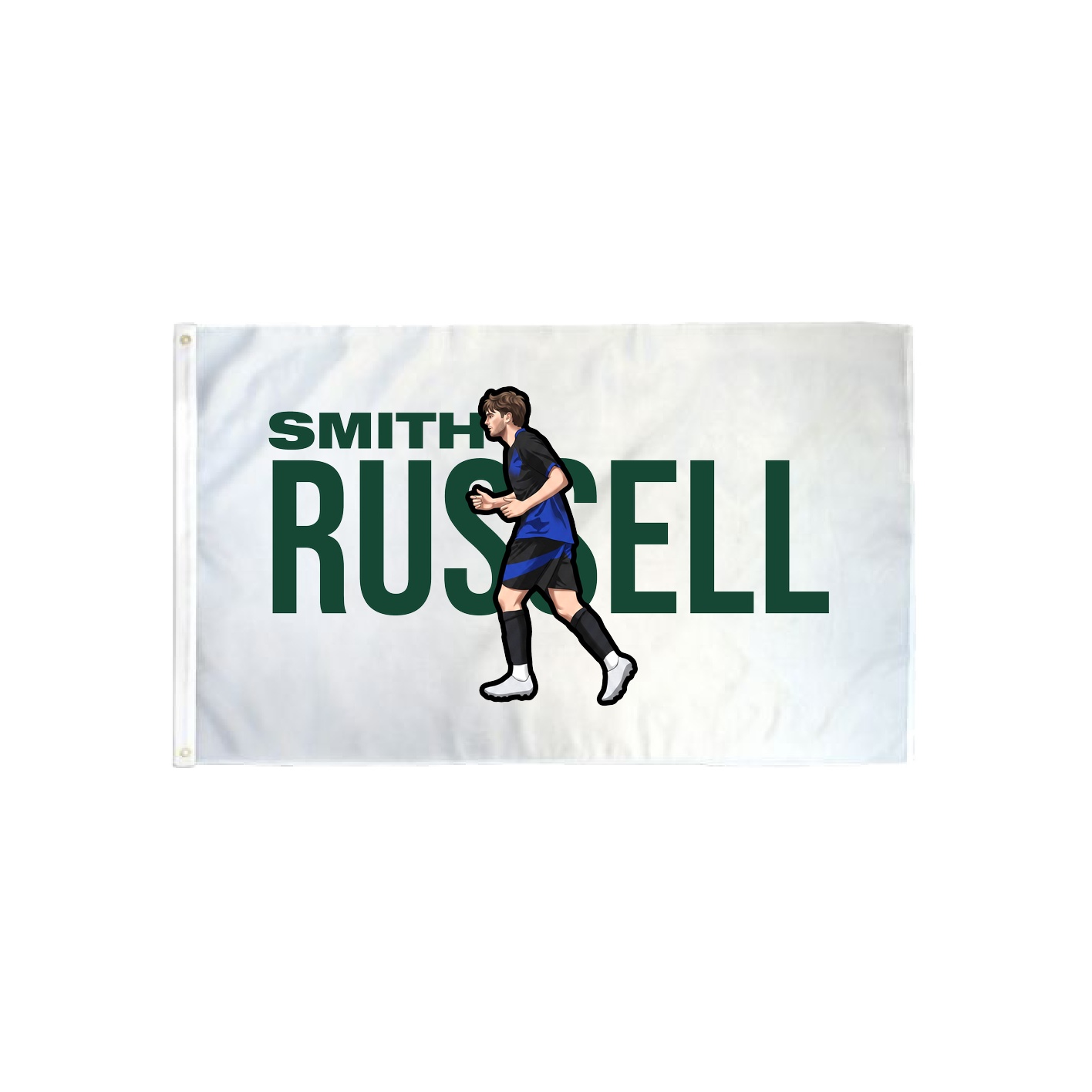 3x5 Flag — Player Name in Classic