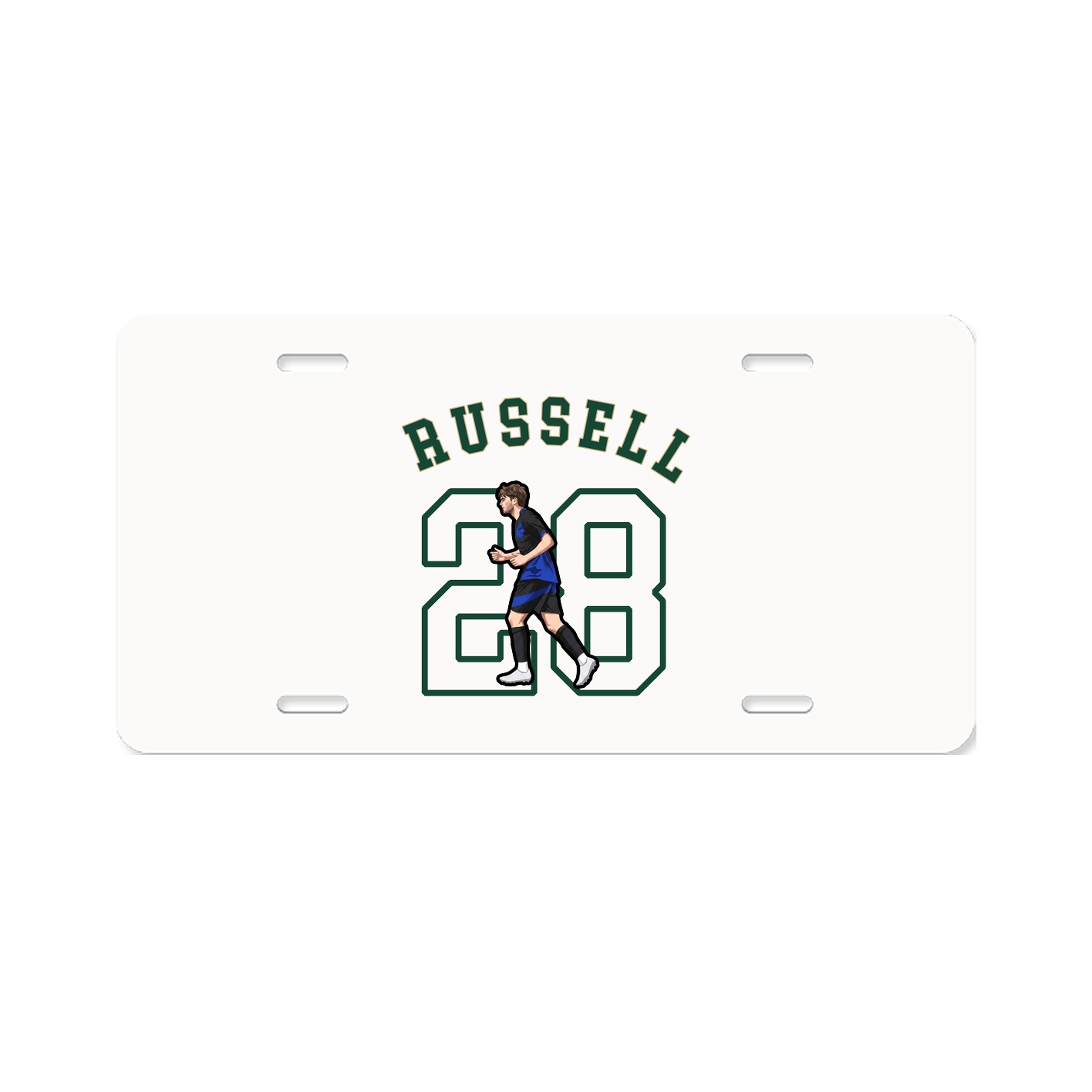 License Plate — Shirsey Arch in Classic