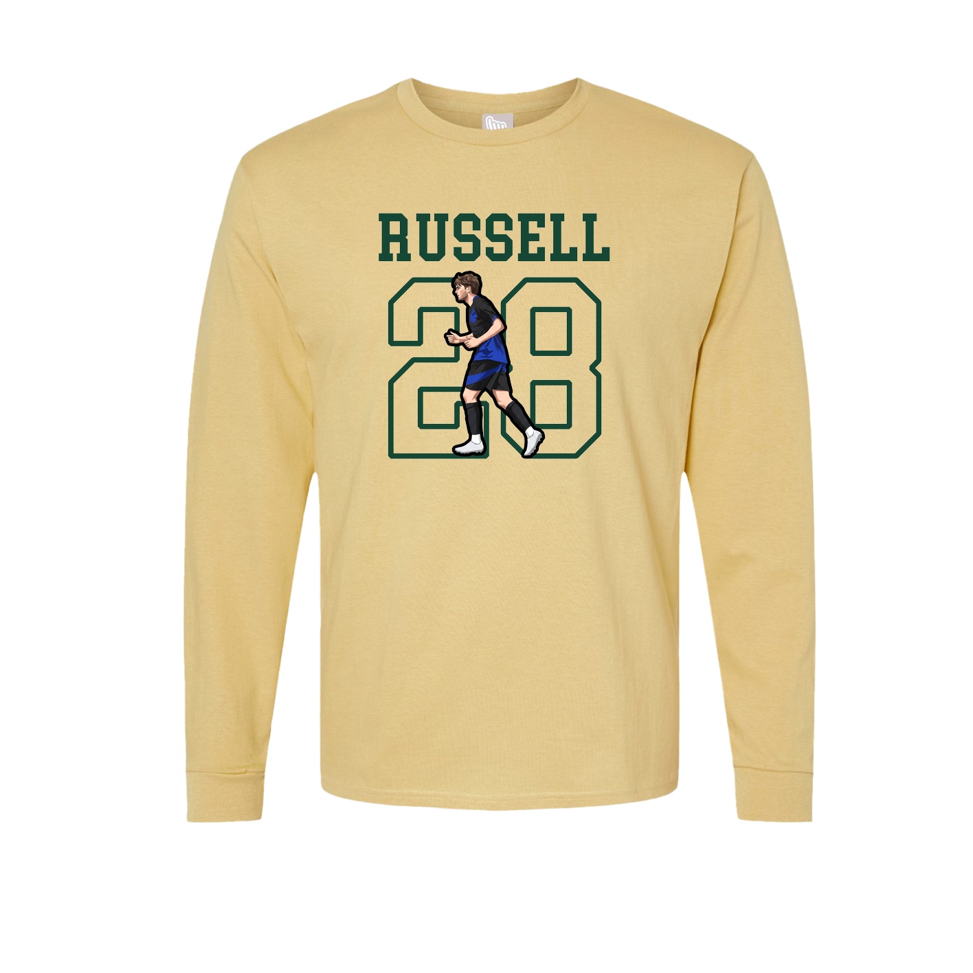 Long Sleeve Tee — Shirsey in Vegas Gold
