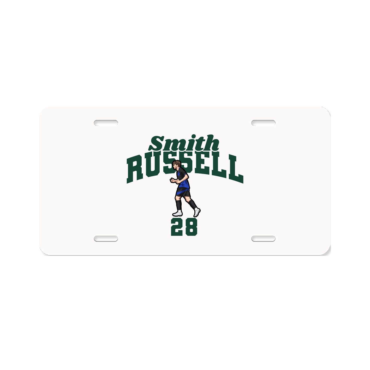 License Plate — Signature Arch in Classic