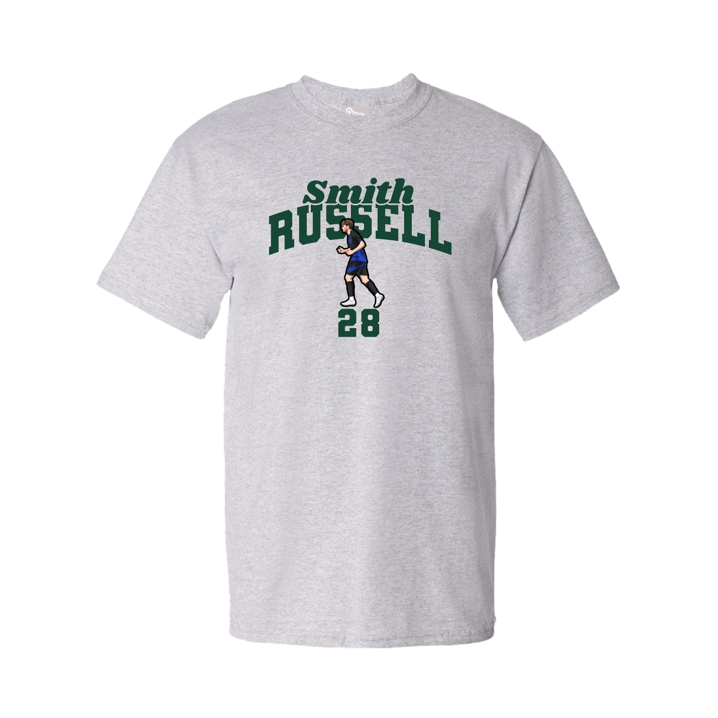 Youth Tee — Signature Arch in Grey