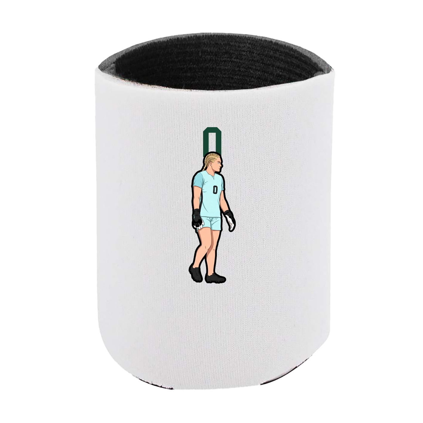 Can Holder — Number Top in White
