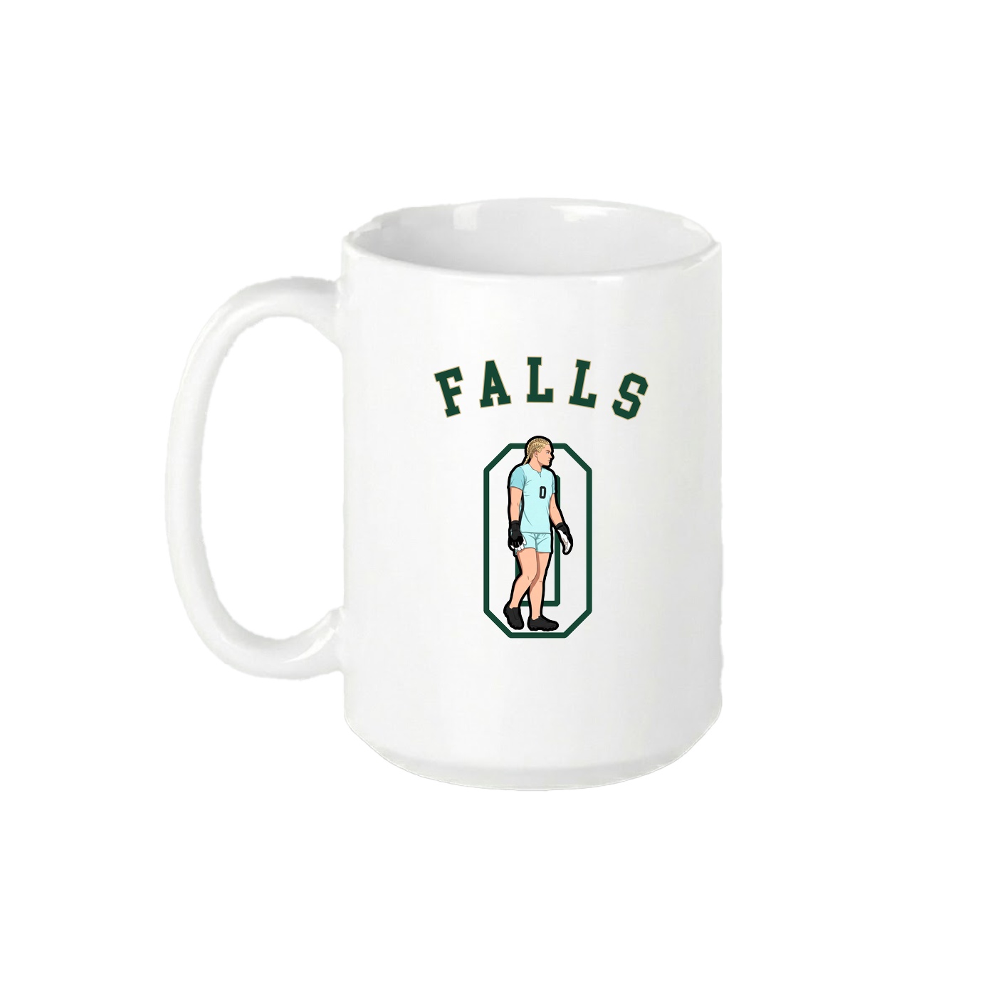 15oz Coffee Mug — Shirsey Arch in White
