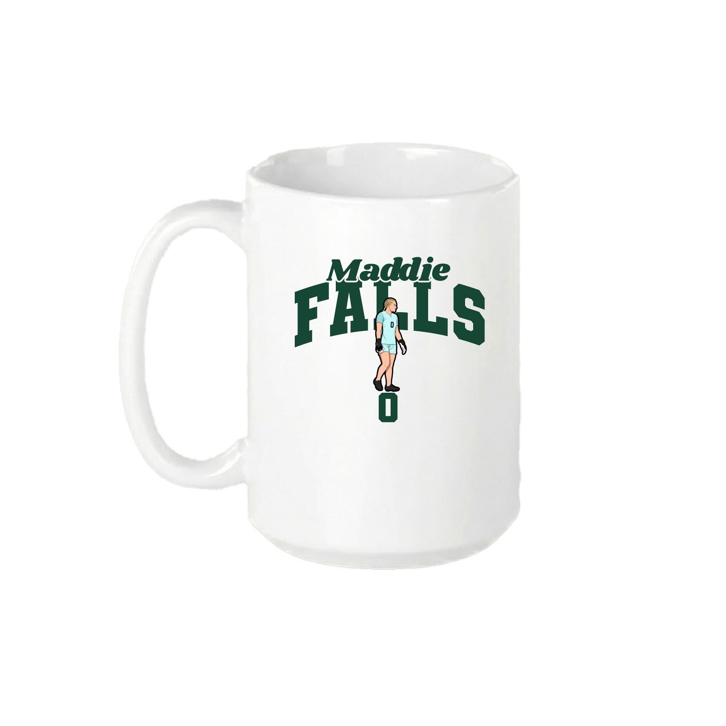 15oz Coffee Mug — Signature Arch in White