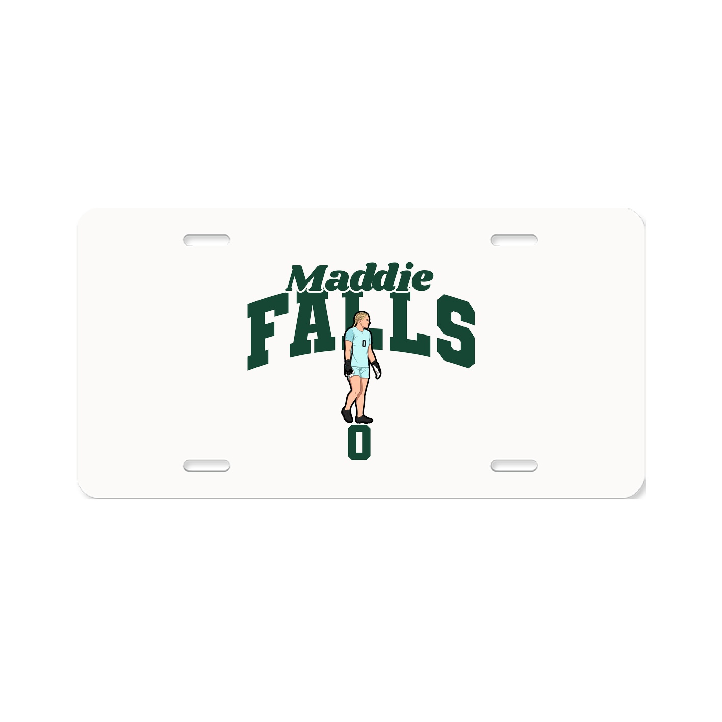 License Plate — Signature Arch in Classic