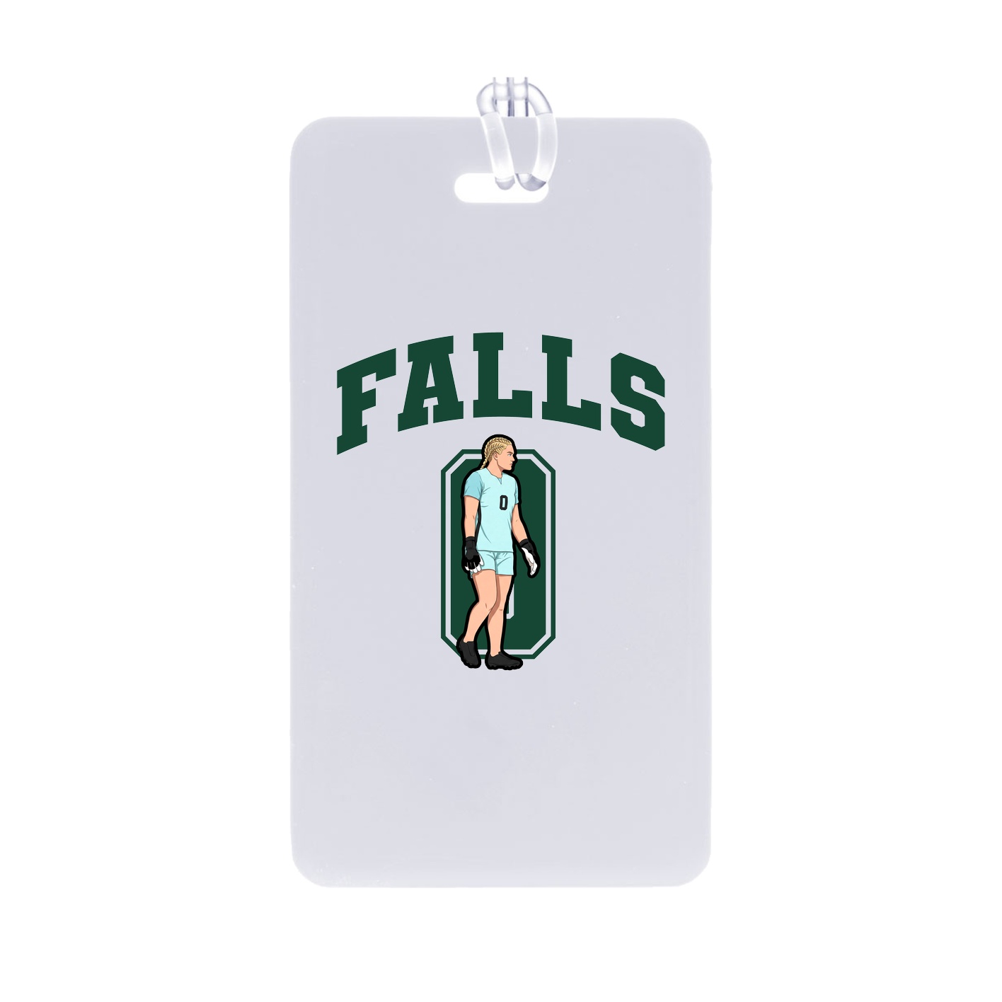 Bag Tag — Number in Classic