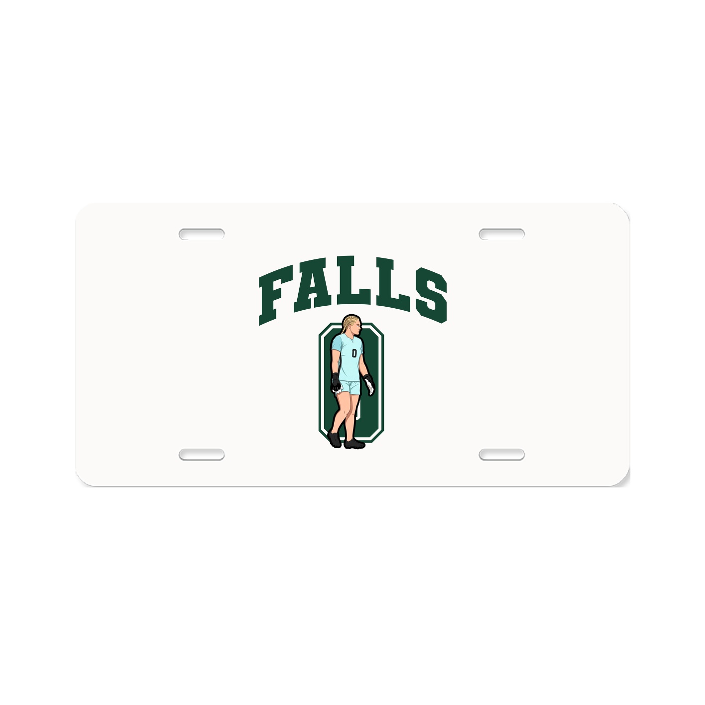 License Plate — Number in Classic