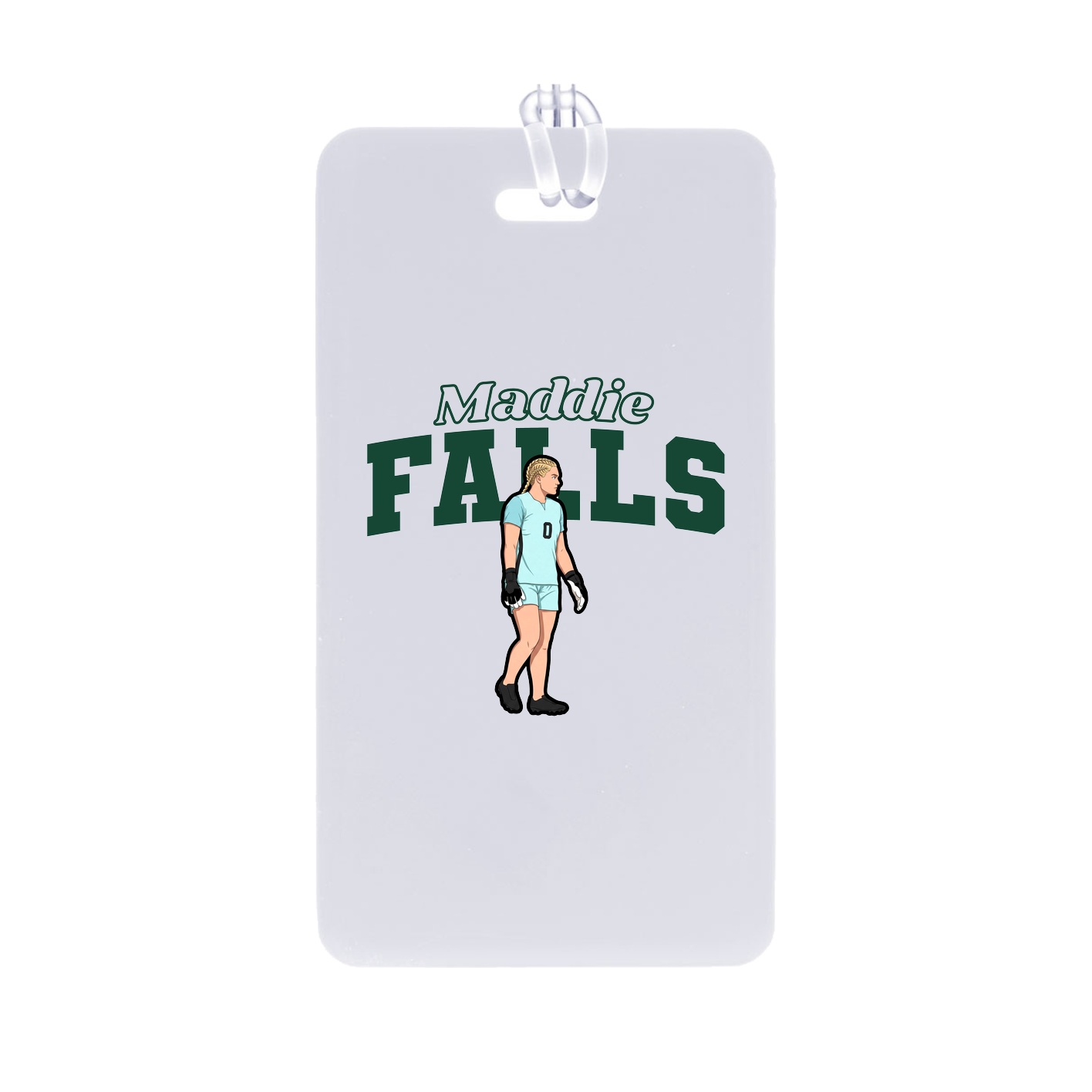 Bag Tag — Name Arch in Classic