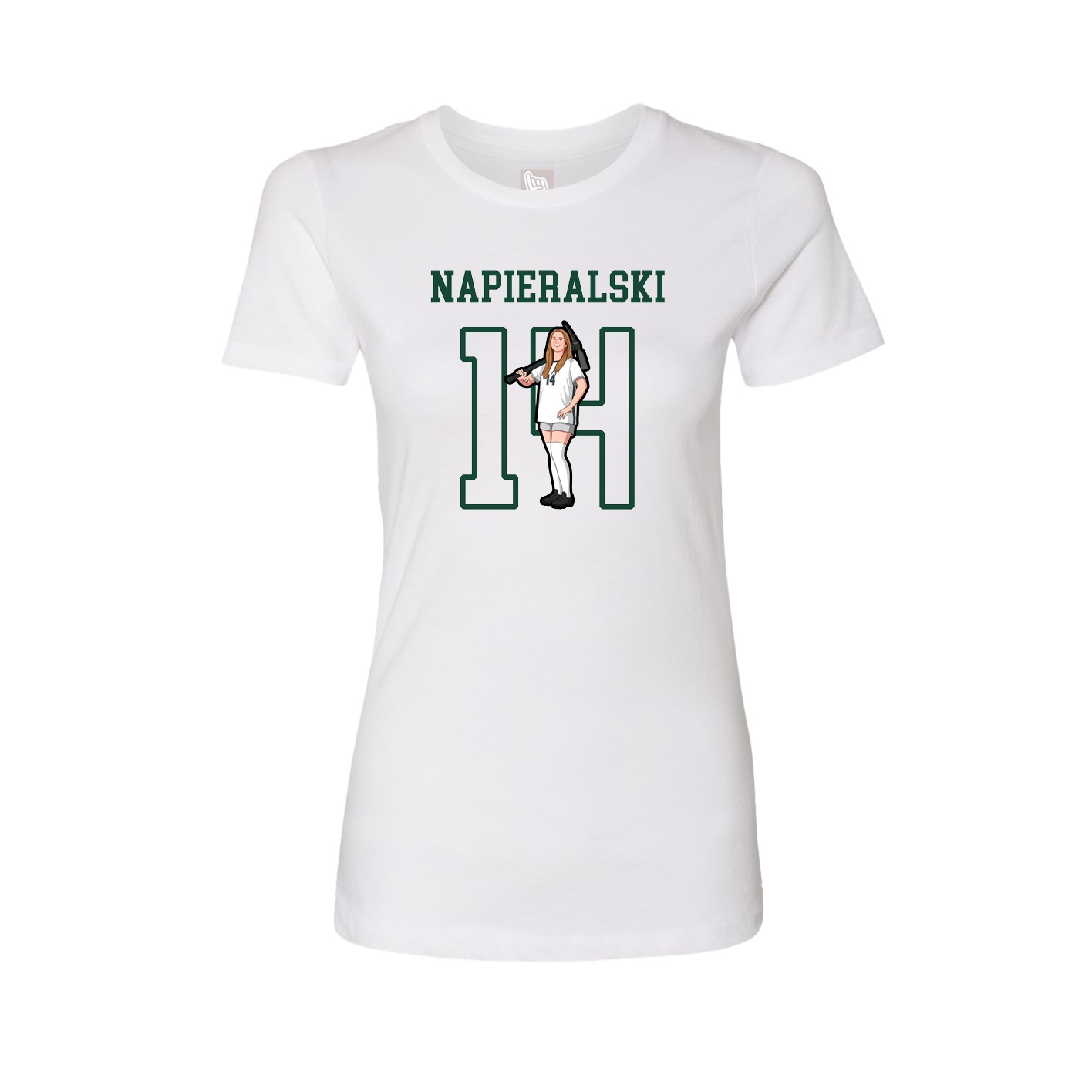 Fitted Women's Tee — Shirsey in White