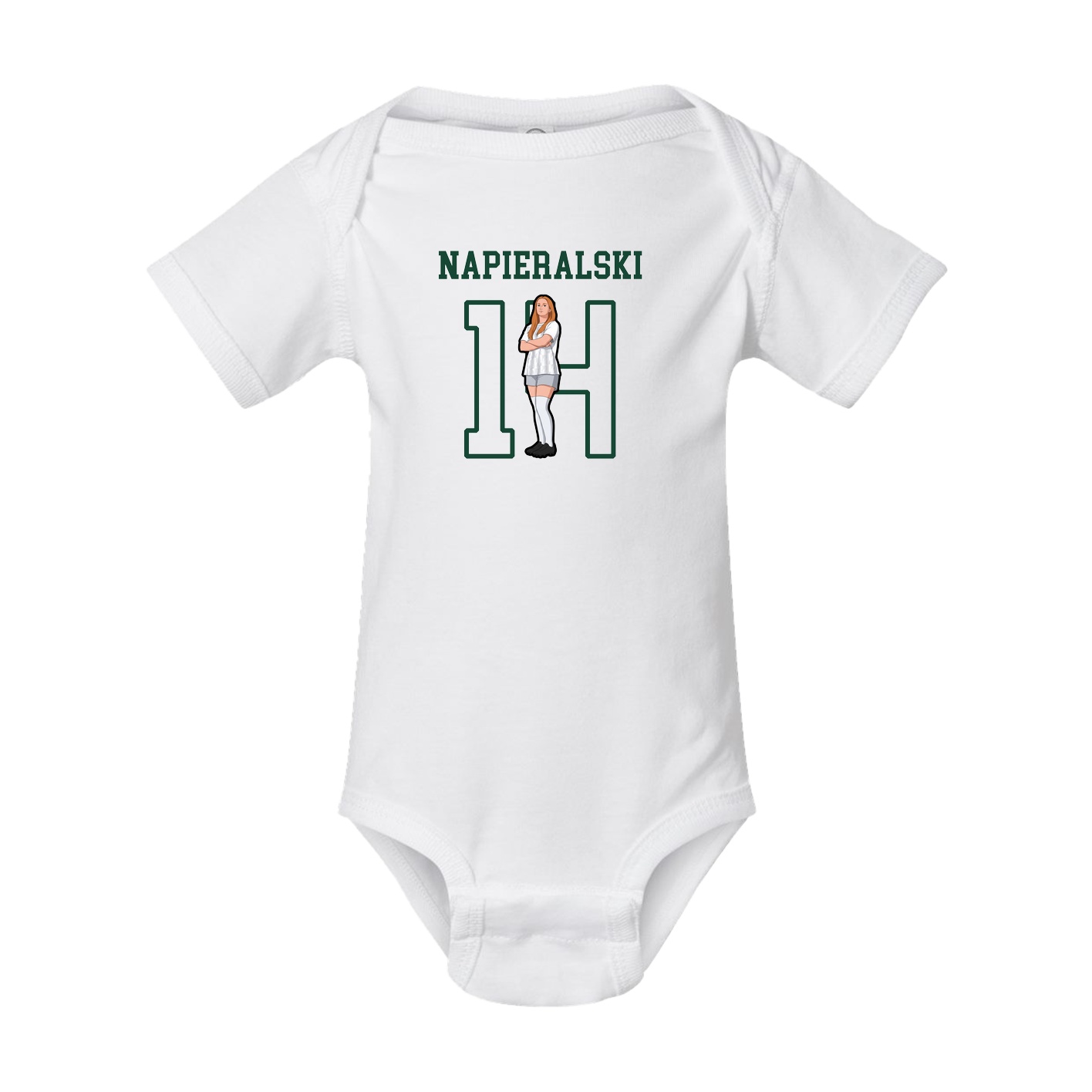 Baby Onesie — Shirsey in White