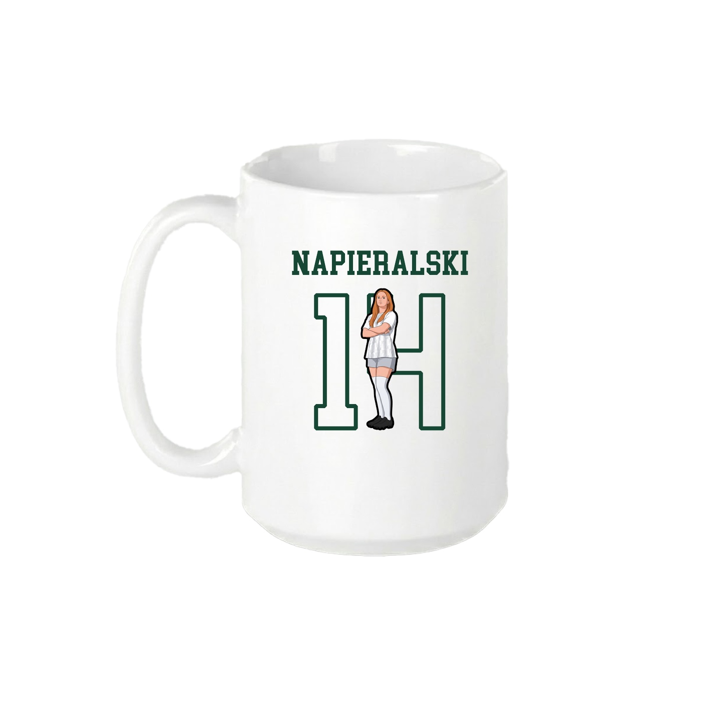 15oz Coffee Mug — Shirsey in White