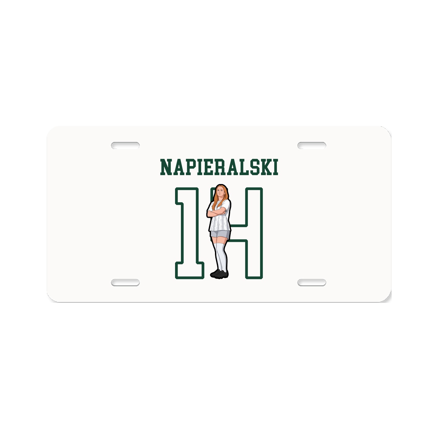 License Plate — Shirsey in Classic