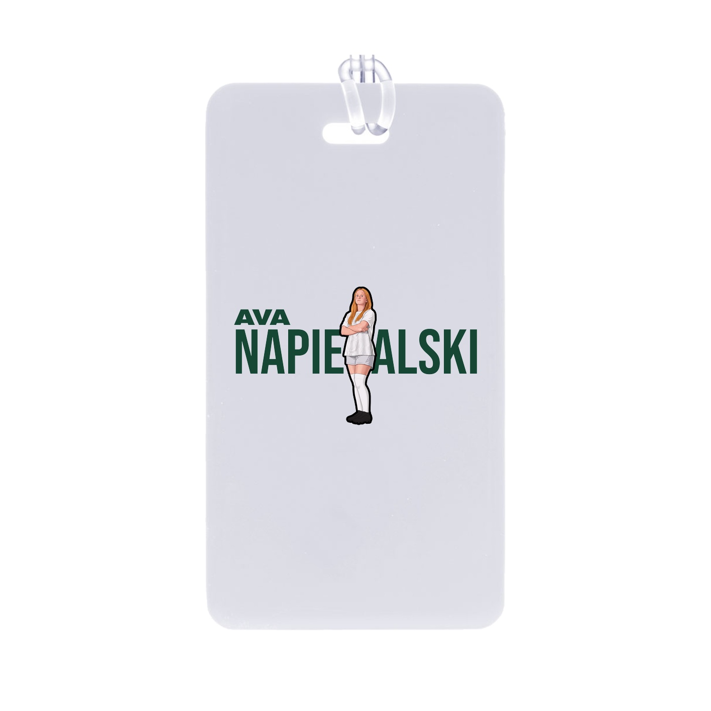 Bag Tag — Player Name in Classic