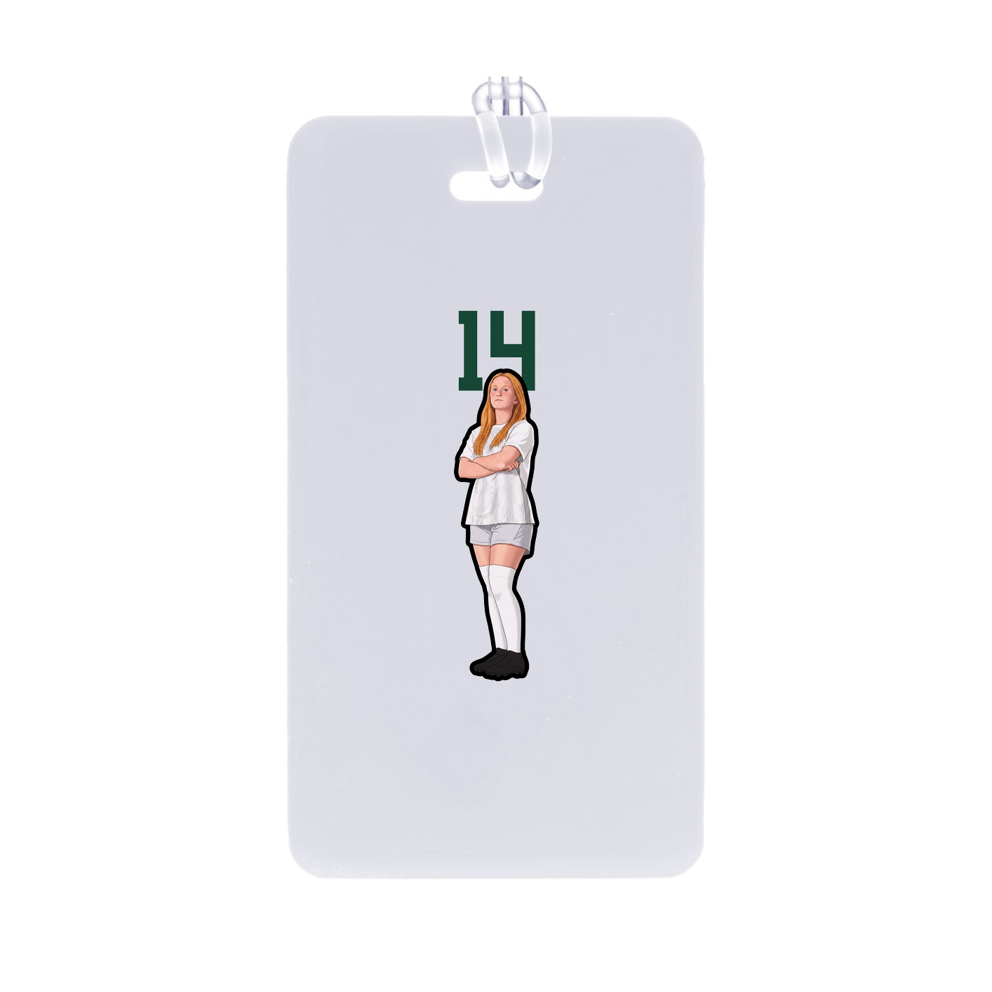 Bag Tag — Number Top in Classic