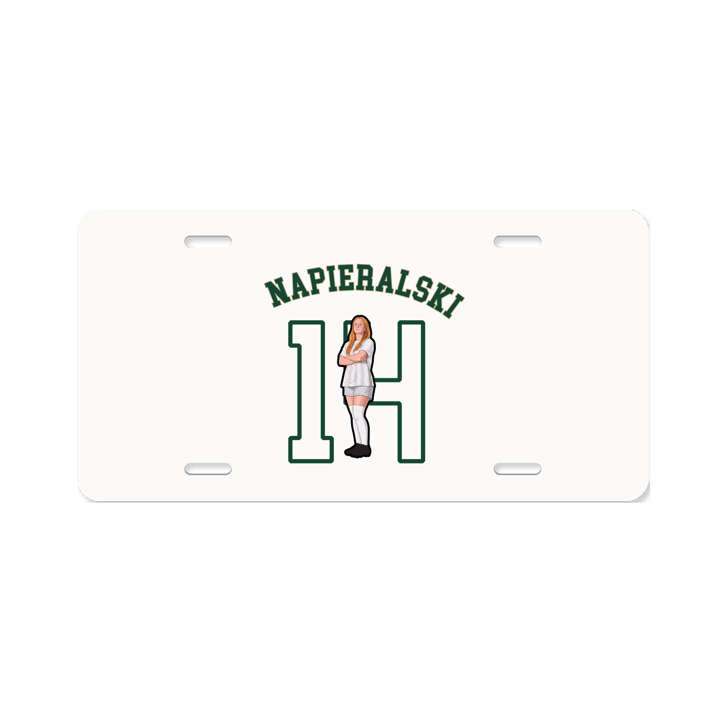 License Plate — Shirsey Arch in Classic