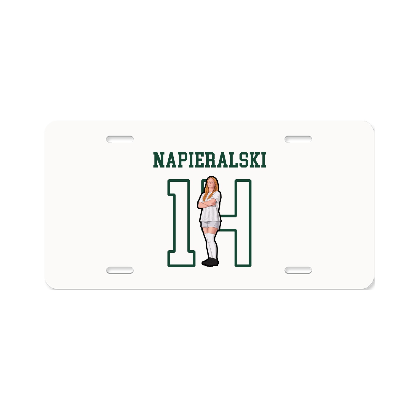 License Plate — Shirsey in Classic