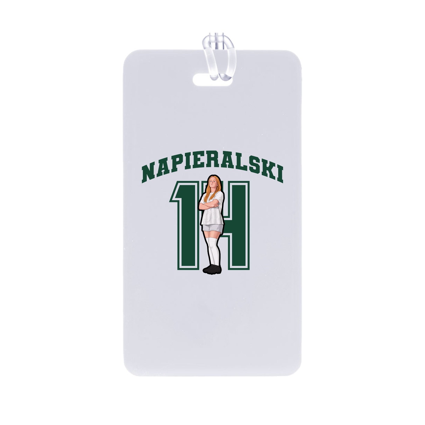 Bag Tag — Number in Classic