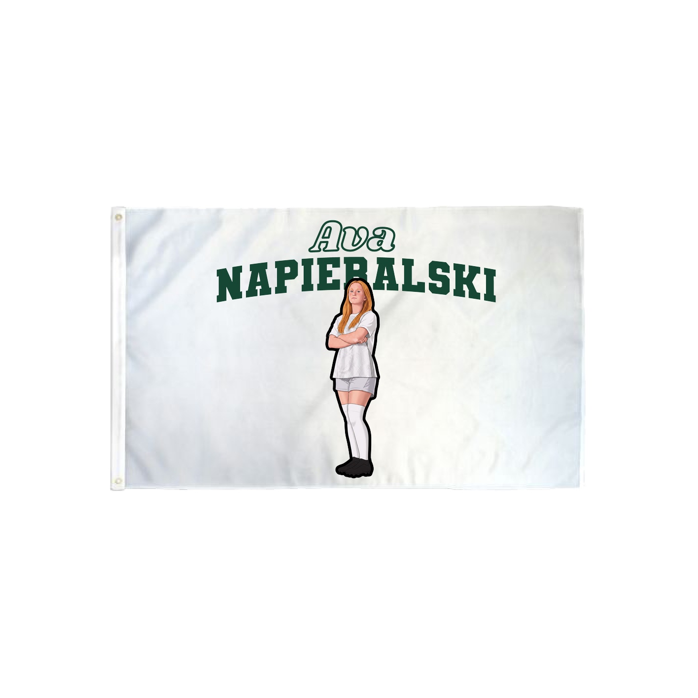 3x5 Flag — Name Arch in Classic
