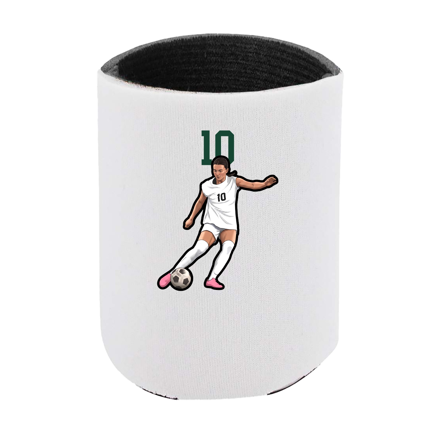 Can Holder — Number Top in White