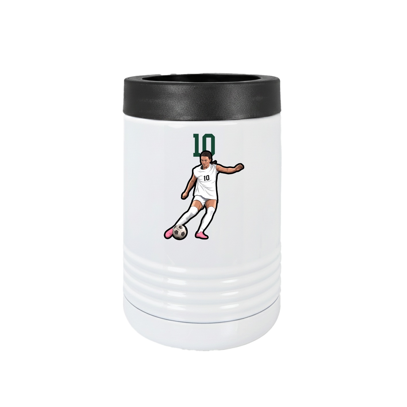 Beverage Holder — Number Top in White