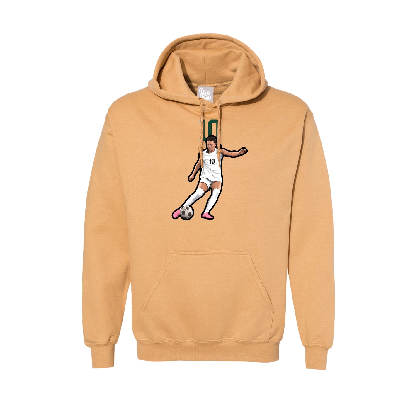 Hoodie — Number Top in Vegas Gold