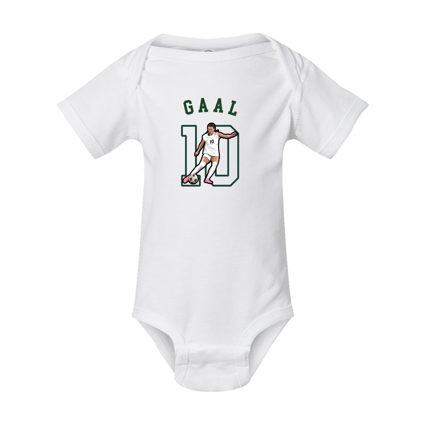 Baby Onesie — Shirsey Arch in White