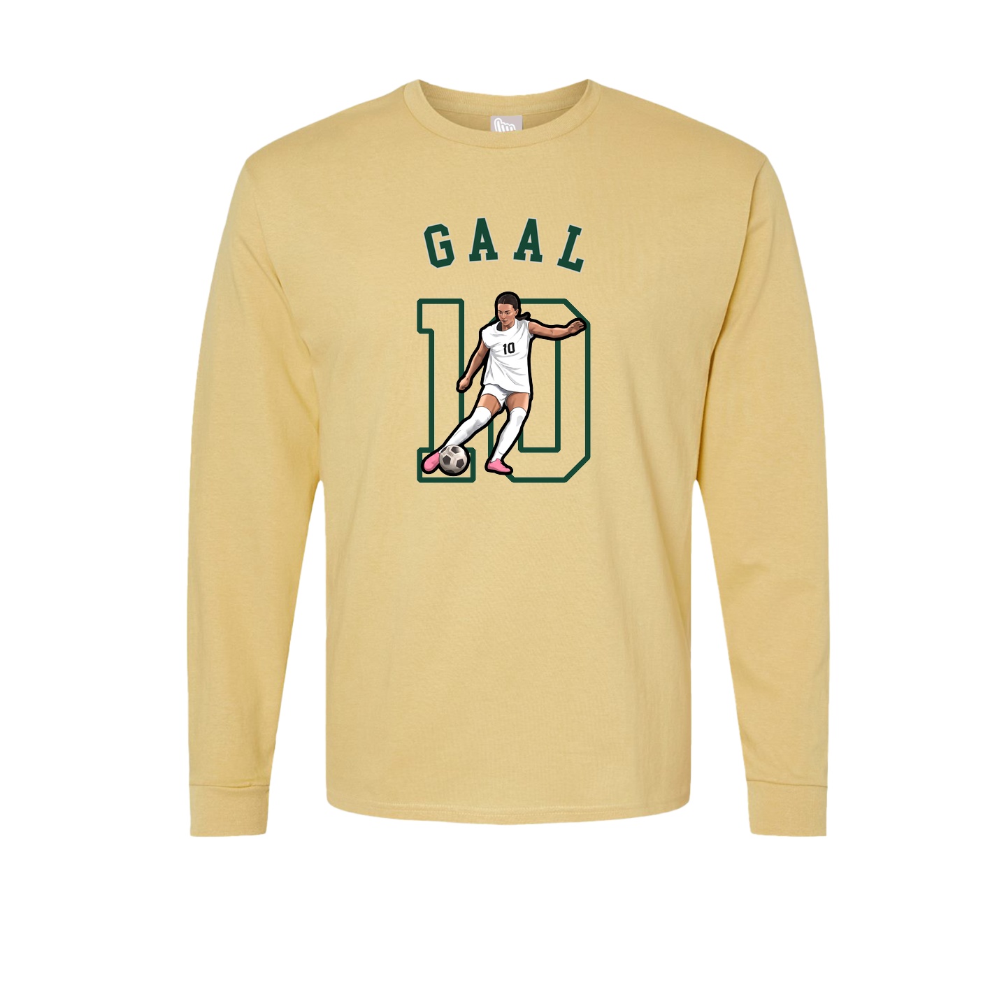 Long Sleeve Tee — Shirsey Arch in Vegas Gold